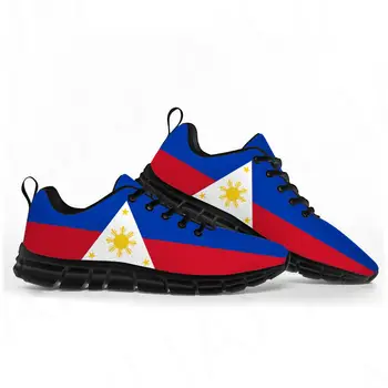 Спортивная обувь с флагом Филиппин, Мужская Женская Обувь для подростков, Детские Кроссовки, Филиппины, Повседневная Высококачественная обувь для пар