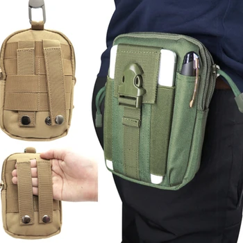 Molle Тактический поясной чехол, поясная сумка, мужской спортивный пояс для бега на открытом воздухе, чехол для мобильного телефона, охотничьи сумки EDC