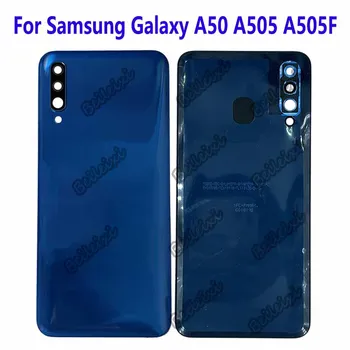 Для Samsung Galaxy A50 A505 A505F Задняя крышка Аккумулятора Корпус задней двери Чехол Прочная Задняя Крышка Для Samsung A30 A40 A305F A405F